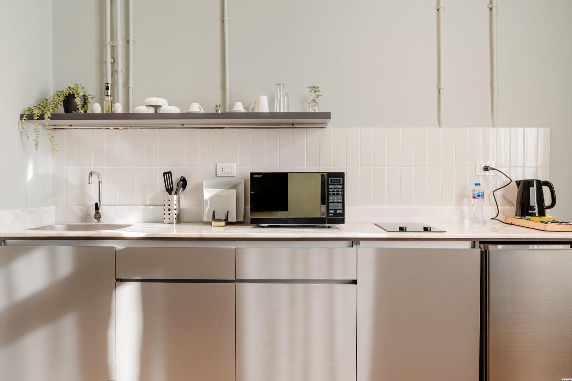Grey L Studio Apartments Downtown Alexandria Menasce House Ngoại thất bức ảnh