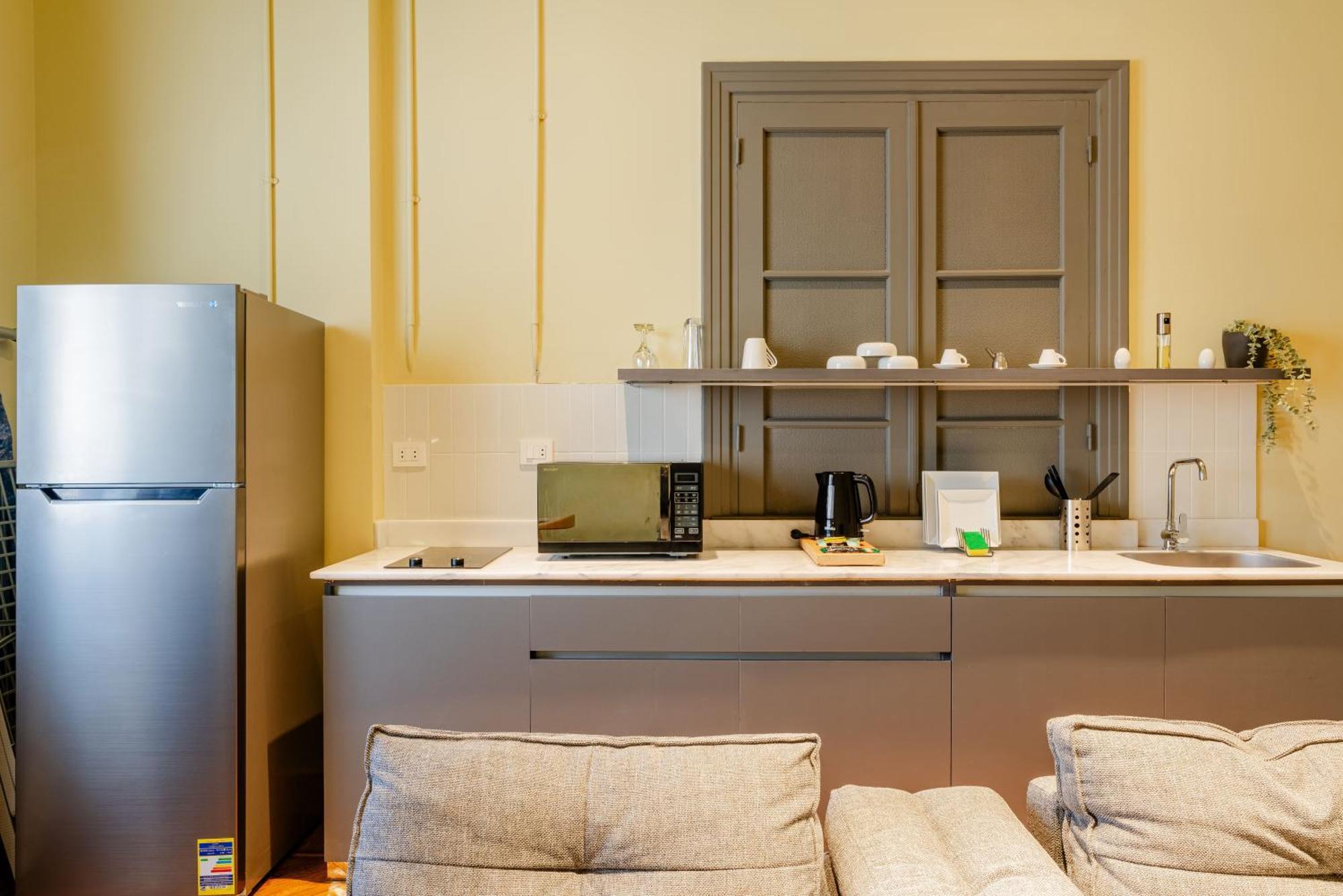 Grey L Studio Apartments Downtown Alexandria Menasce House Ngoại thất bức ảnh