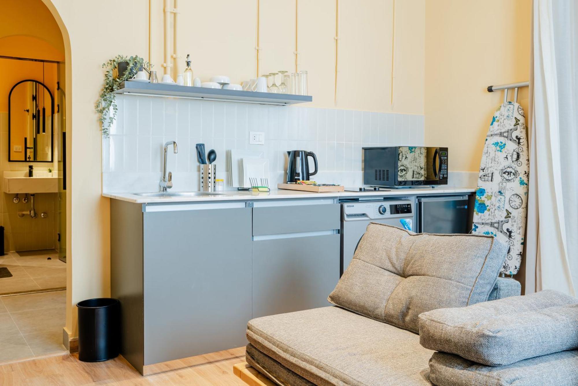 Grey L Studio Apartments Downtown Alexandria Menasce House Ngoại thất bức ảnh