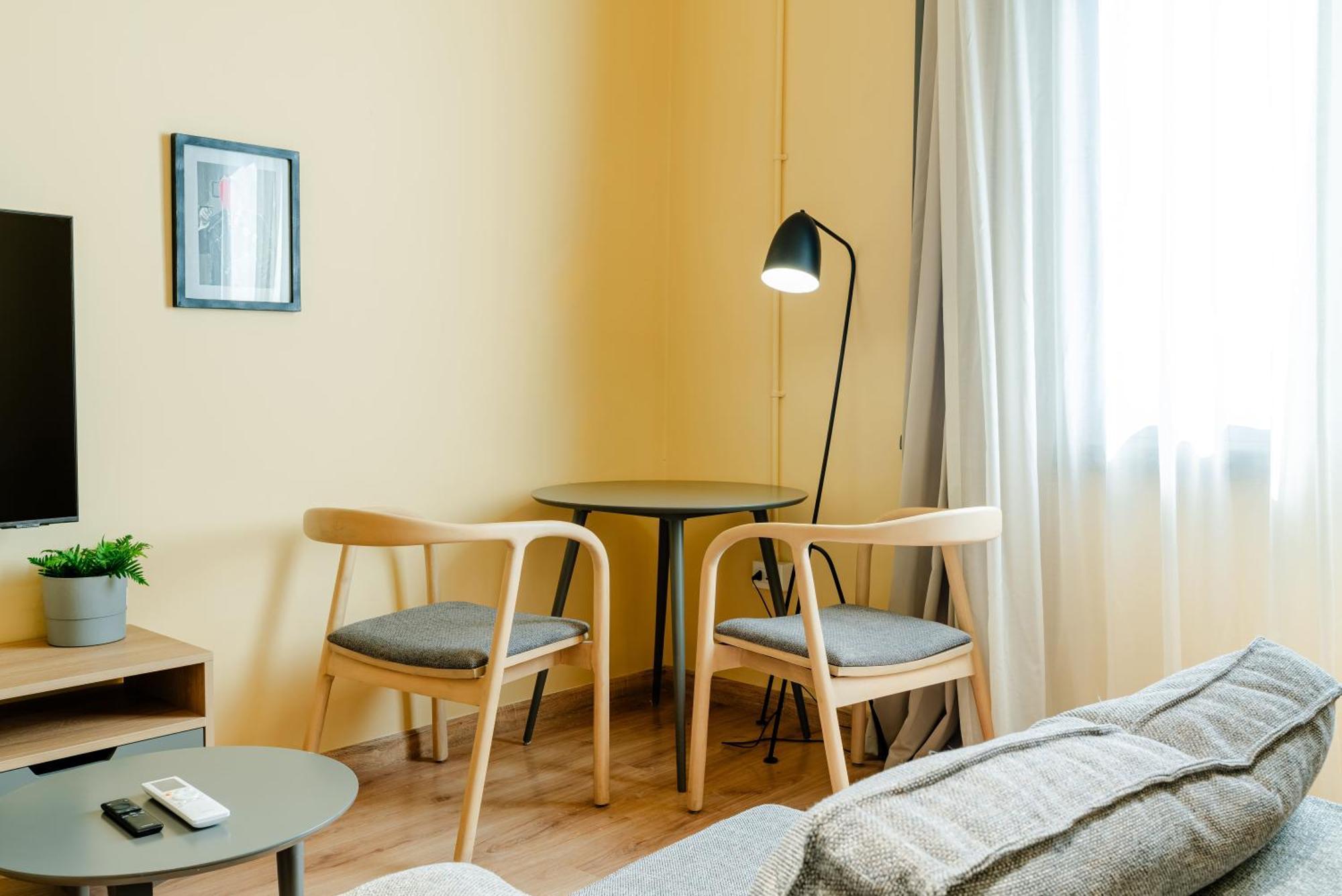 Grey L Studio Apartments Downtown Alexandria Menasce House Ngoại thất bức ảnh