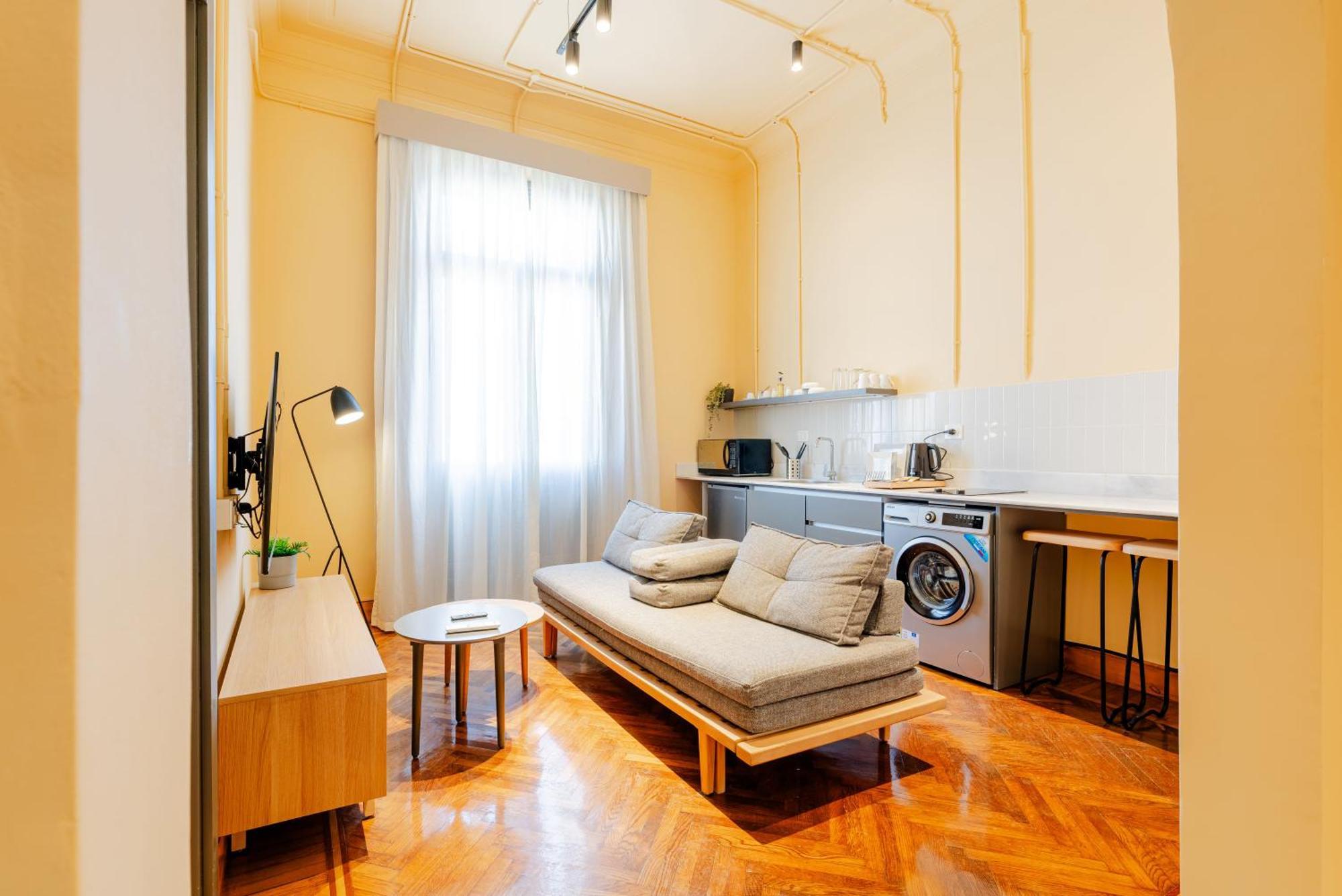 Grey L Studio Apartments Downtown Alexandria Menasce House Ngoại thất bức ảnh